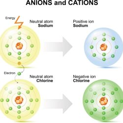 Ion chlorine ions ionic chemistry bonding chloride atom electrons formation simple biological organic general charge electron compounds anion basics has