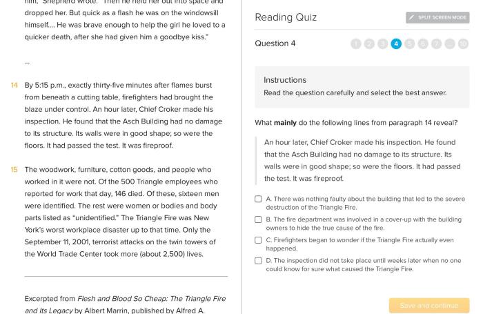 Studysync answer key grade 10