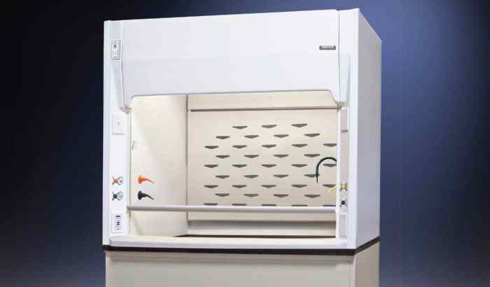 Fume hood substitute at home